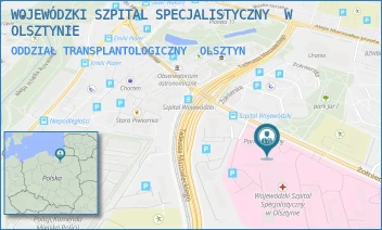 ODDZIAŁ TRANSPLANTOLOGICZNY - WOJEWÓDZKI SZPITAL SPECJALISTYCZNY W OLSZTYNIE - ŻOŁNIERSKA 18, OLSZTYN