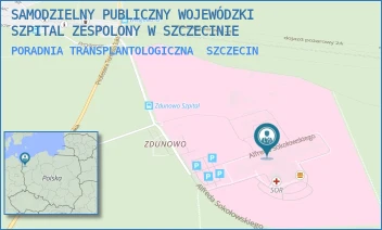 PORADNIA TRANSPLANTOLOGICZNA - SAMODZIELNY PUBLICZNY WOJEWÓDZKI SZPITAL ZESPOLONY W SZCZECINIE - ALFREDA SOKOŁOWSKIEGO 11, SZCZECIN