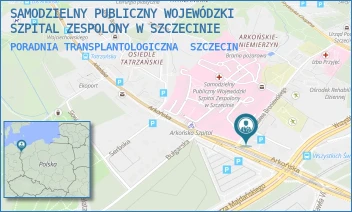 PORADNIA TRANSPLANTOLOGICZNA - SAMODZIELNY PUBLICZNY WOJEWÓDZKI SZPITAL ZESPOLONY W SZCZECINIE - BRONIEWSKIEGO 2, SZCZECIN